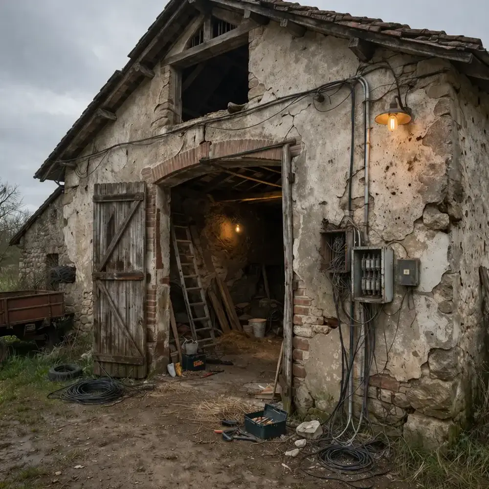 Mise en conformité électrique par WattClim à Lille : rénovation d’une installation électrique ancienne non sécurisée dans les Hauts-de-France.