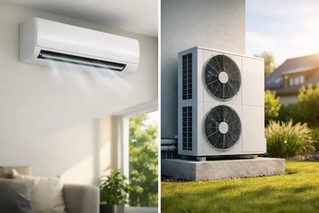 Climatisation ou pompe à chaleur ?
