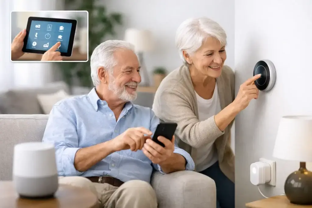 Solutions domotiques utiles pour seniors